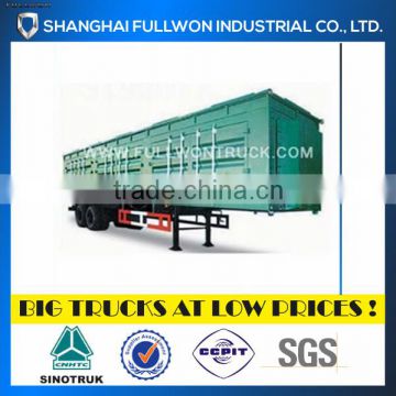 CARGO BOX SEMI TRAILER 2 AXLES