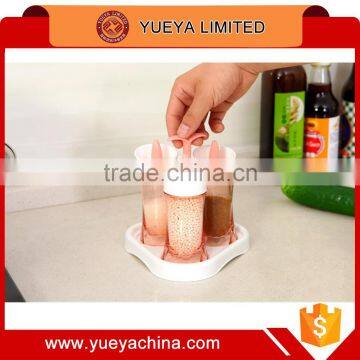 3 Pcs Set-red Rotatable Kitchen Spice Container Bottle photo-5