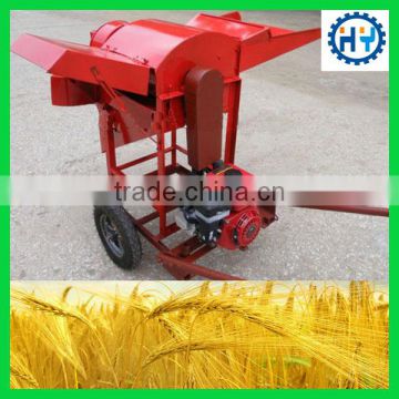 Home use diesel engine rice thresher