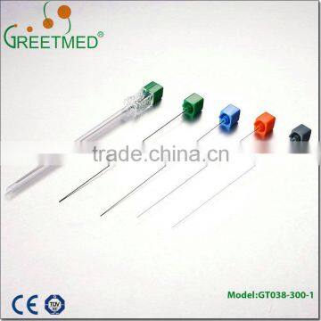 China Price High Quality Medical 17g 18g 22g 25g 26g Long Anesthesia Disposable Spinal Needle With Introducer photo-4