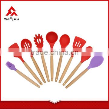 Hot promotion silicone restaurant equipment kitchen utensil set