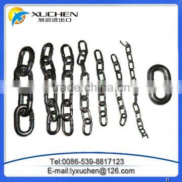 Good welding steel link Chain standard DIN766 link chain best price