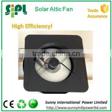 New Type Powerless Solar Panel Attached Ceiling Diffuser Ventilation Solar Roof Fan photo-3