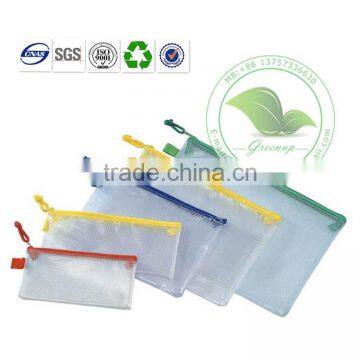 Pvc Plastic Clear Waterproof Zipper Bag for Document Profile photo-2