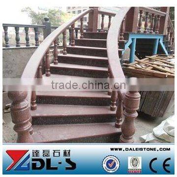 Imperial Red Granite Balustrades Stair Baluster