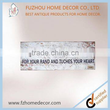 Decorative Wooden Plague With Colorful Printing photo-2