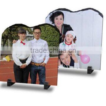 2015 New Items Stone Photo Rock Frame For Sublimation