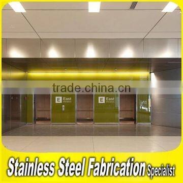 PVD Color Coating Stainless Steel Art Decor Metal Facade Cladding photo-2