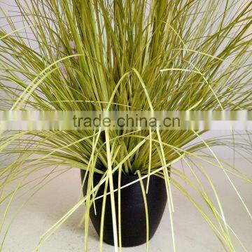 Decorative Artificial Small Potted Onion Grass Plant photo-6