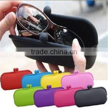 Hot Silicone Glasses Bag Phone Bag Customized Fancy Silicone Glasses Case photo-4