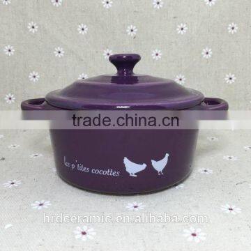 Wholesale Stocked Painting Ceramic Soup Bowl With Lid photo-6