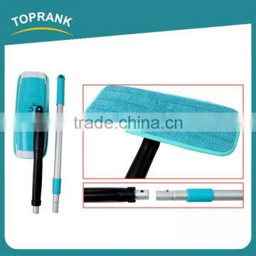 Toprank Floor Mop Cleaning Aluminium Handle Swift Microfiber Flat Catch Mop Squeeze Twist Mop photo-2