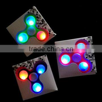 Factory directly selling Best Quality fidget spinners with led lights hand spinner