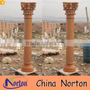 Villa decorative modern roman marble pillar NTMF-C148A