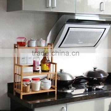 Kitchen Bamboo Rack Rack Set for Spices, Bamboo Rack Set photo-2