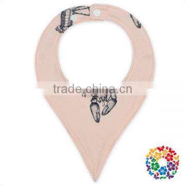 Wholesale Various Patterns Cheap Triangle Comic Baby Bandana Drool Bibs photo-6