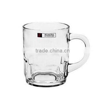 Customized Printing Glass Water Cup With Handle photo-2