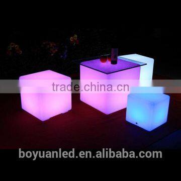 Durable Led Bar Stool, Waterproof Outdoor Stool With Rechargeable Led Light photo-5