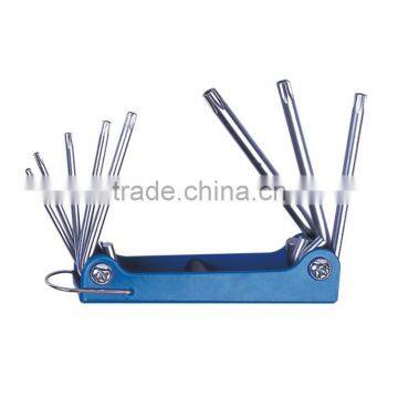 8pcs hex key wrench set(17044 Six angle wrench, repair tools, hand tools)