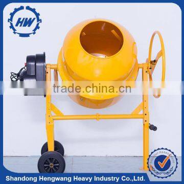 Exported to India China popular brand 180L mini electric concrete mixer
