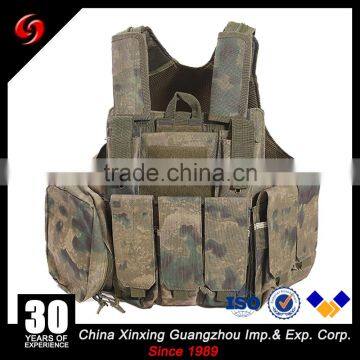 Multifunction Tactical Army Miliaty Fishing Hunting Outdoor 600D Polyester Vest For Men