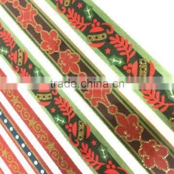 Hot Sale X'mas Glitter Ribbon Sticker, X'mas Season Ribbon Sticker photo-5