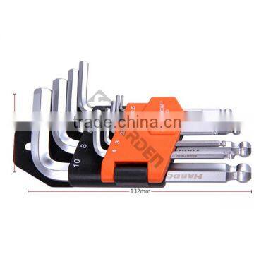 9 PCS SHORT BALL KEY WRENCH