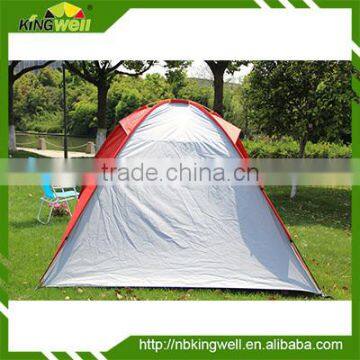 4 Person Double Layer Polyester Camping Family Tentage With Fibre Glass Pole photo-5