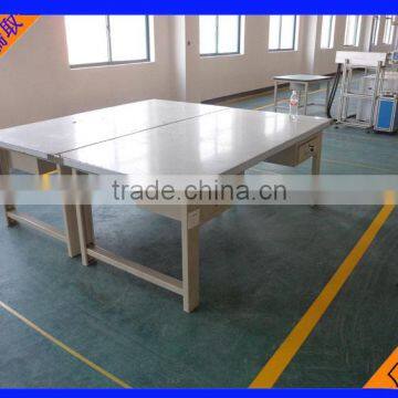 Industrial Wooden Table Top Worktable With Drawers photo-3