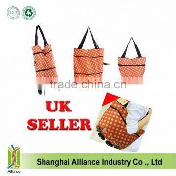 Eco Recycle Bag Shopping Trolley Wheel Bag With Zipper photo-3