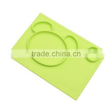 Bear Shape Silicone Placemat for Kids photo-5