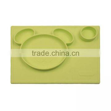 Bear Shape Silicone Placemat for Kids photo-6