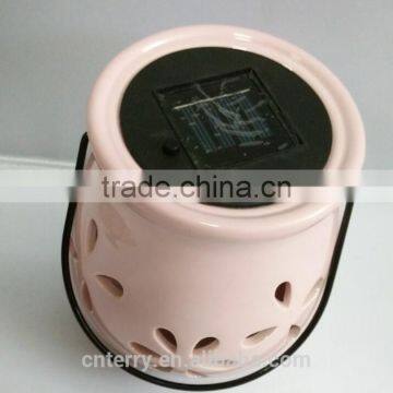 2015 Newly Launched Ceramic Solar Petals Lamp photo-4