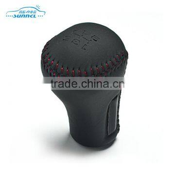 Aluminium Shift Knob With High Quality Leather photo-5