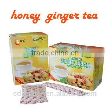 Instant ginger tea ginger honey crystals China supplier