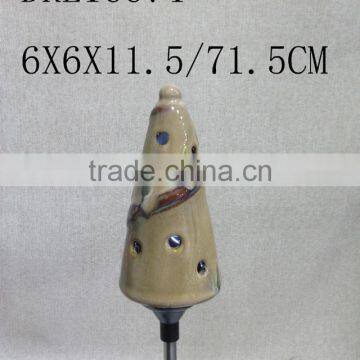 Solar Ceramic Garden Decoration photo-5