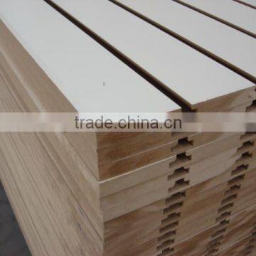 GROOVED SLOTTED MDF