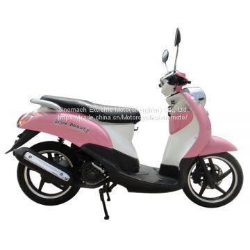 Women 125cc Pink Petrol Scooter photo-2