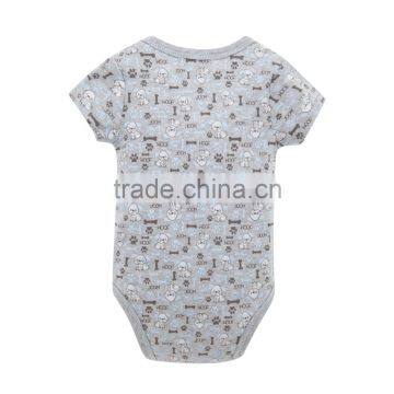 Best Sale Newborn Clothes Sleeveless 100% Cotton Baby Rompers For Boy photo-2