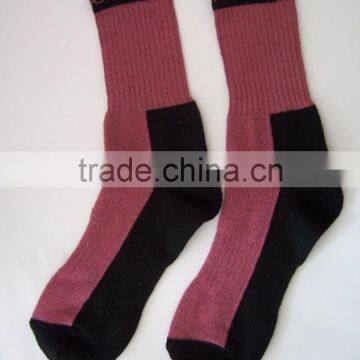 Men High Professional Combed Cotton Custom Socks photo-3