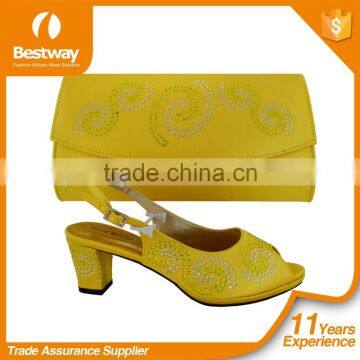 NEW African Shoes And Bag Set Italian Matching Shoes And Bag photo-5