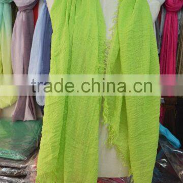 2016 Hot Stylish Lady Square Short Tassel Fringes Soft TR Cotton Scarf photo-4