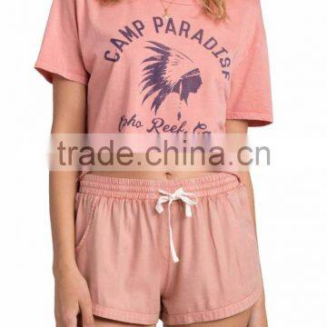 MGOO New Design Custom Sexy Fitness Gym Pants Summer Quick Dry Women Sport Shorts photo-2