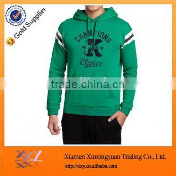 Leisure sports men hoody french terry cotton jersey