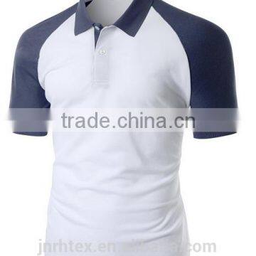 Trade Assurance 100 Cotton Fabric Custom Men Polo Shirt Design With Combination photo-2