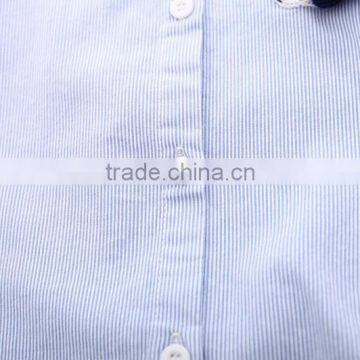 S33426W School Girl Blouse Cotton Striped Embroidery Cartoon Shirts Blouse photo-4