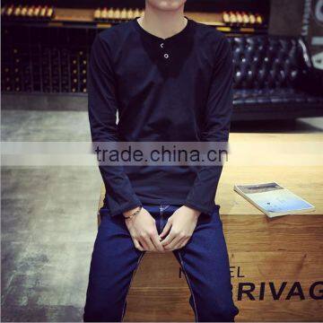 2016 New Design China Factory Long-Sleeved T-shirt Man Clothes The Best Price photo-3