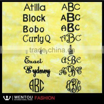 Monogrammed Stripe Girls White Seersucker Dress photo-4