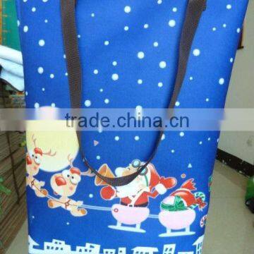 Christmas shopping felt bag