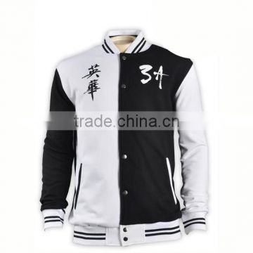 ISO 9001/BSCI High Quality Animal Wholesale Plain Black no Zipper Hoodie Jacket photo-3